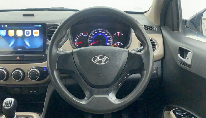 2014 Hyundai Grand i10 SPORTZ 1.2 KAPPA VTVT, Petrol, Manual, 49,287 km, Steering Wheel Close Up