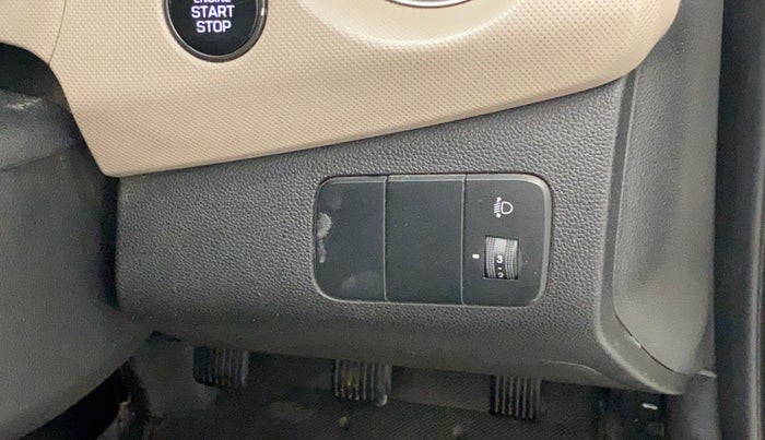 2014 Hyundai Grand i10 SPORTZ 1.2 KAPPA VTVT, Petrol, Manual, 49,287 km, Dashboard - Headlight height adjustment not working