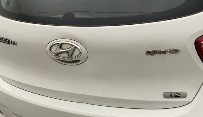 2014 Hyundai Grand i10 SPORTZ 1.2 KAPPA VTVT, Petrol, Manual, 49,287 km, Dicky (Boot door) - Slightly dented