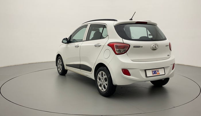 2014 Hyundai Grand i10 SPORTZ 1.2 KAPPA VTVT, Petrol, Manual, 49,287 km, Left Back Diagonal