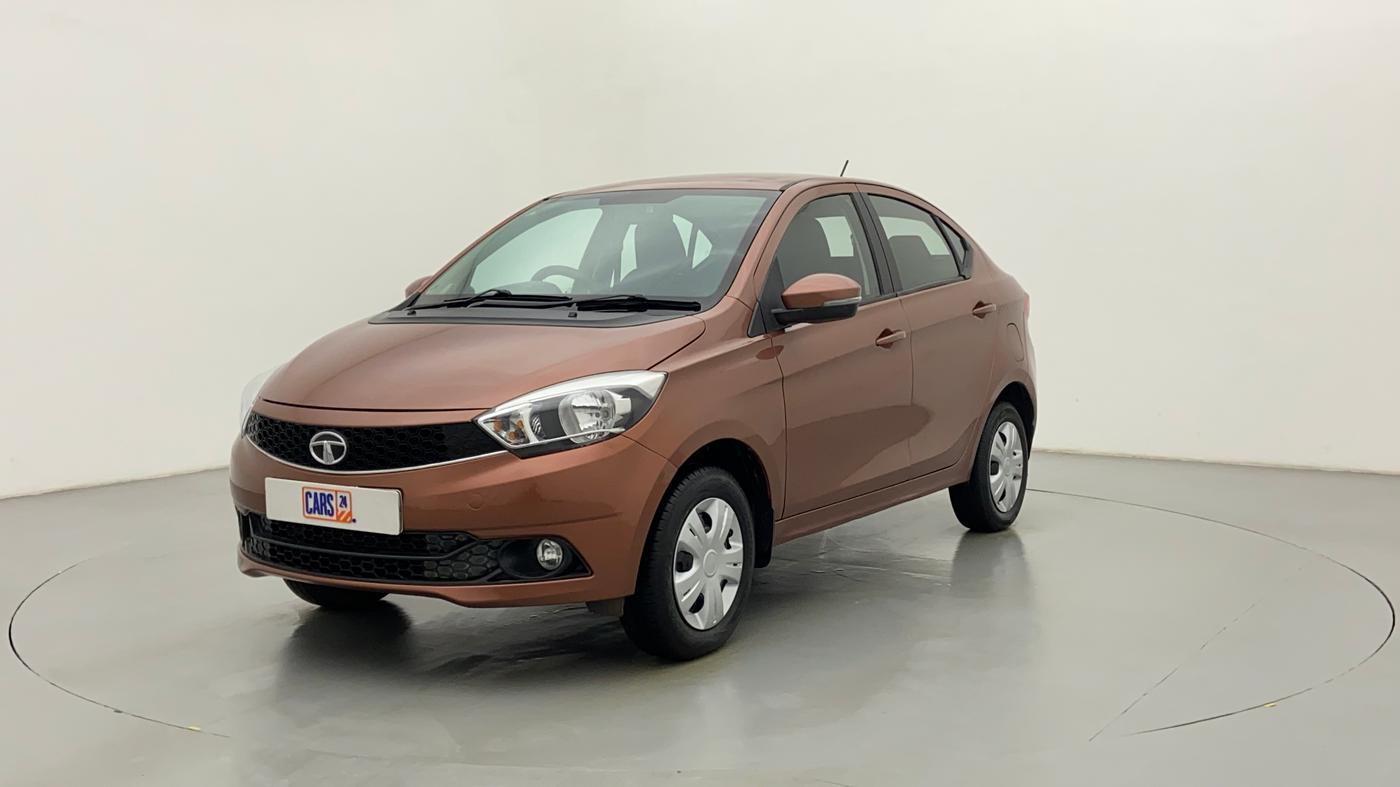 2017 Tata TIGOR Revotron XT, Petrol, Manual, 71,584 km, Left Front Diagonal