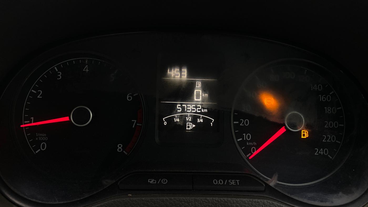 2021 Volkswagen Vento HIGHLINE 1.0L TSI, Petrol, Manual, 57,349 km, Odometer Image