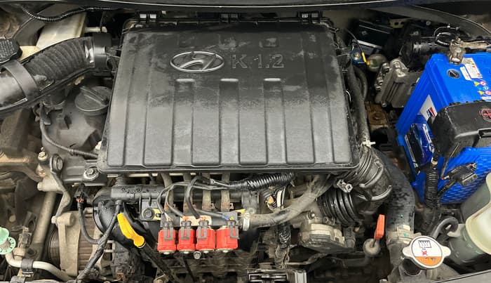 2015 Hyundai Grand i10 ASTA AT 1.2 KAPPA VTVT, CNG, Automatic, 65,384 km, Engine View
