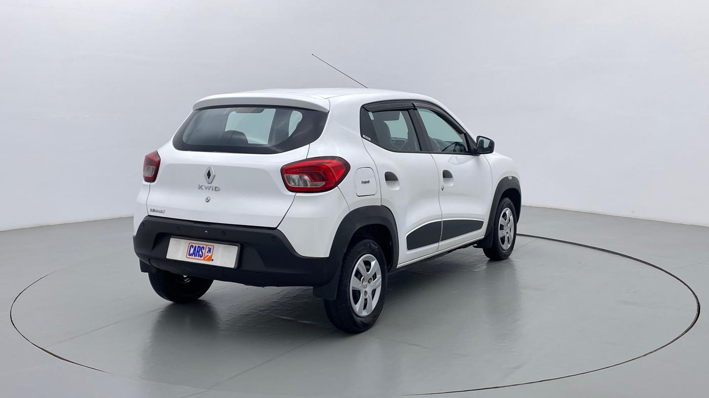 2018 Renault Kwid RXL, Petrol, Manual, 80,212 km, Right Back Diagonal