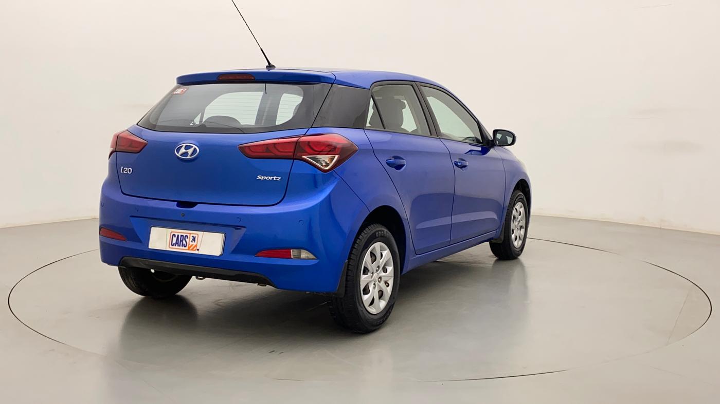 2017 Hyundai Elite i20 SPORTZ 1.2, Petrol, Manual, 52,641 km, Right Back Diagonal