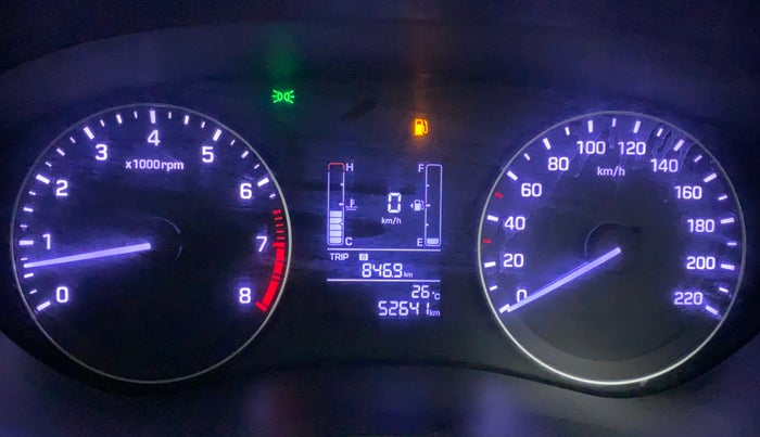 2017 Hyundai Elite i20 SPORTZ 1.2, Petrol, Manual, 52,641 km, Odometer Image