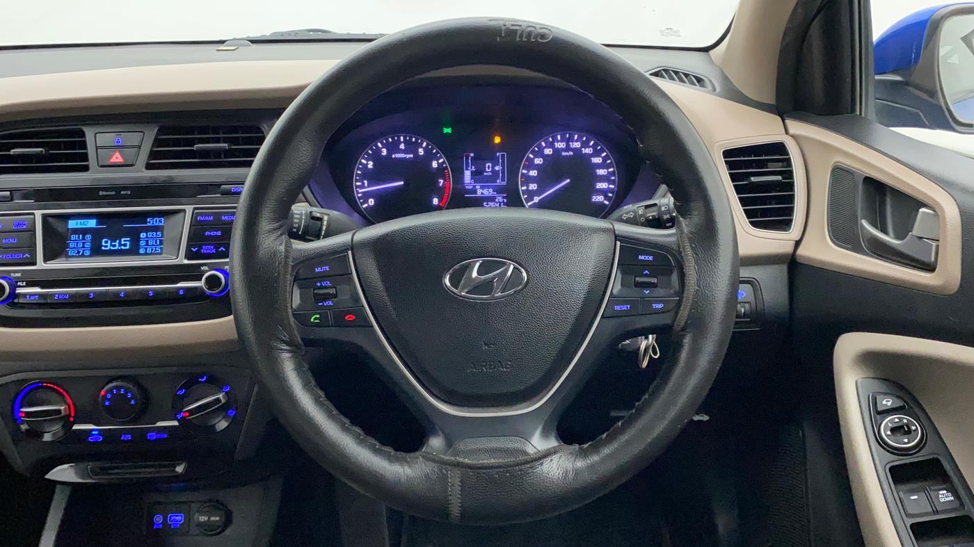 2017 Hyundai Elite i20 SPORTZ 1.2, Petrol, Manual, 52,641 km, Steering Wheel Close Up