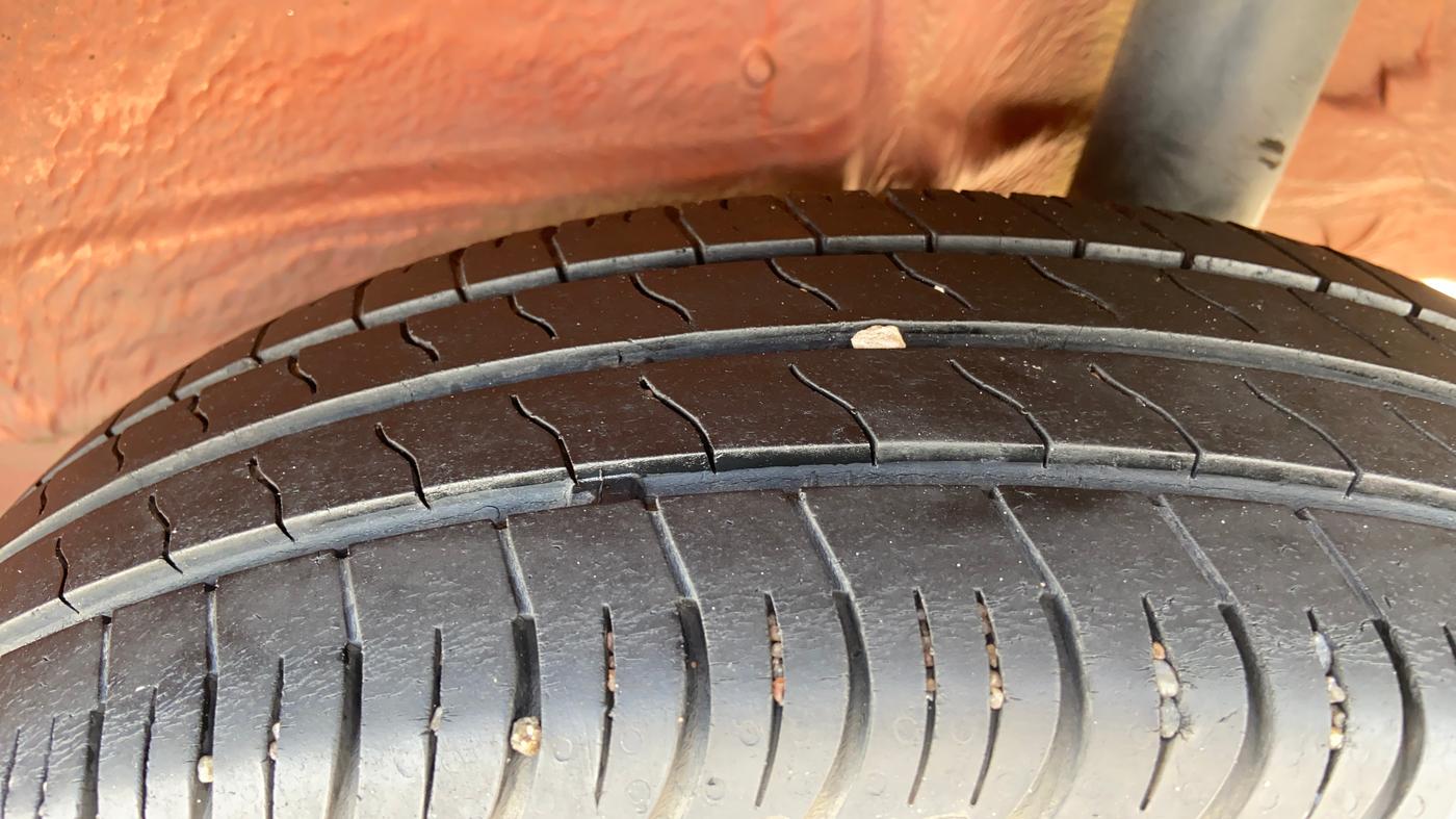 2019 Maruti New Wagon-R VXI 1.0, Petrol, Manual, 66,444 km, Left Rear Tyre Tread