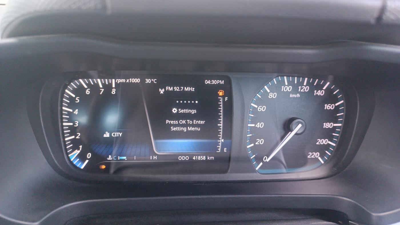 2020 Tata ALTROZ XZ PETROL, Petrol, Manual, 41,857 km, Odometer Image