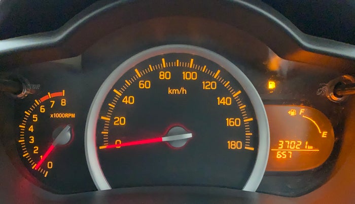 2015 Maruti Celerio ZXI, Petrol, Manual, 37,021 km, Odometer Image