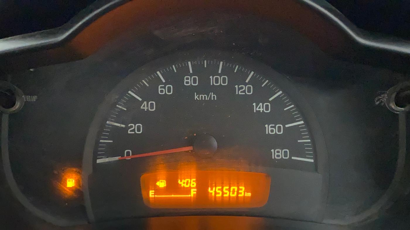 2014 Maruti Celerio VXI, Petrol, Manual, 45,547 km, Odometer Image