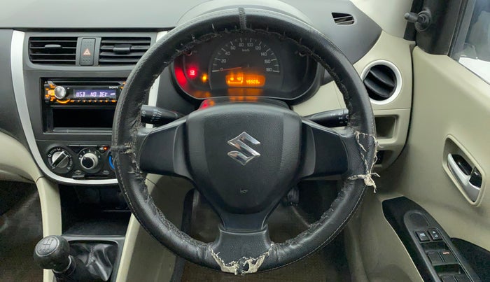 2014 Maruti Celerio VXI, Petrol, Manual, 45,547 km, Steering Wheel Close Up