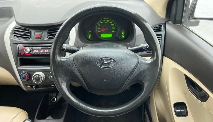 2013 Hyundai Eon ERA +, Petrol, Manual, 89,895 km, Steering Wheel Close Up