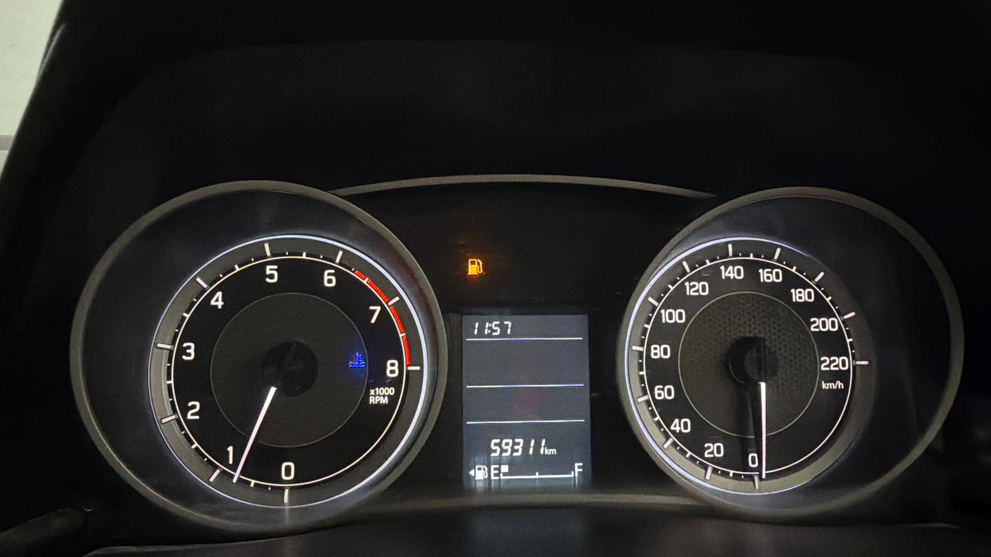2021 Maruti Dzire VXI, Petrol, Manual, 59,299 km, Odometer Image