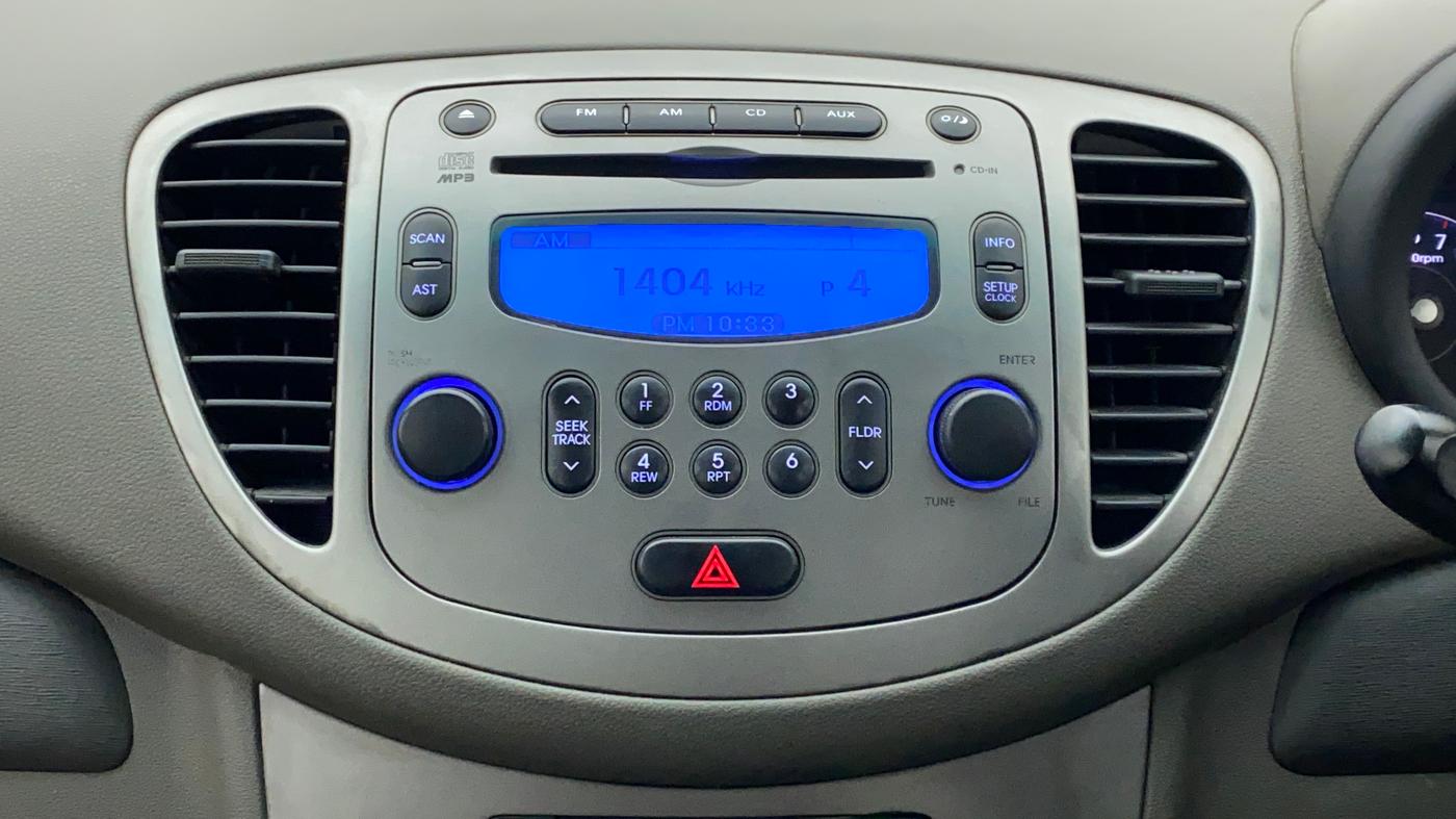 2013 Hyundai i10 SPORTZ 1.2 AT, Petrol, Automatic, 72,733 km, Infotainment System