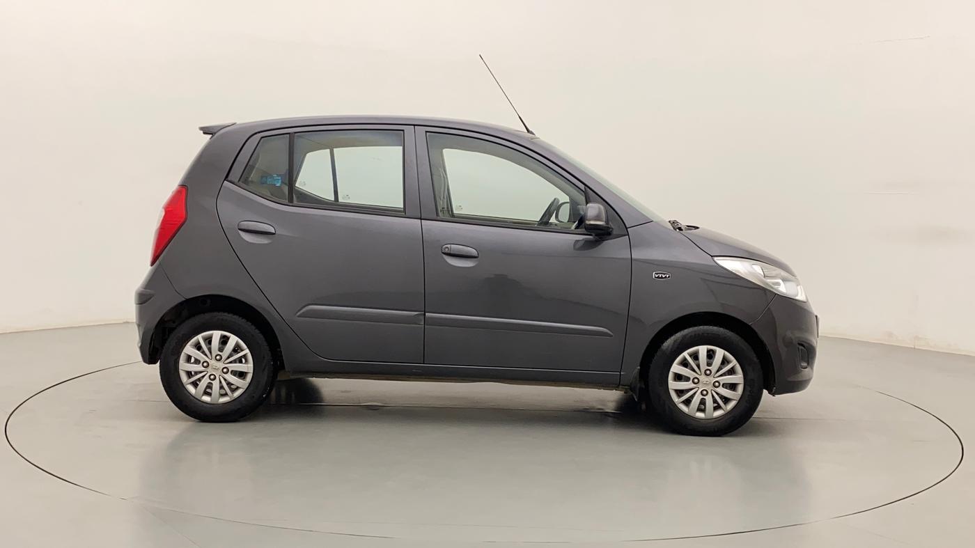 2013 Hyundai i10 SPORTZ 1.2 AT, Petrol, Automatic, 72,733 km, Right Side View