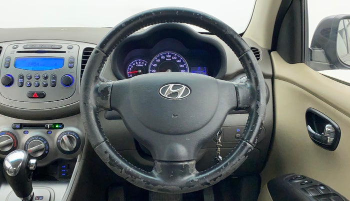 2013 Hyundai i10 SPORTZ 1.2 AT, Petrol, Automatic, 72,733 km, Steering Wheel Close Up