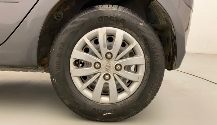 2013 Hyundai i10 SPORTZ 1.2 AT, Petrol, Automatic, 72,733 km, Left Rear Wheel