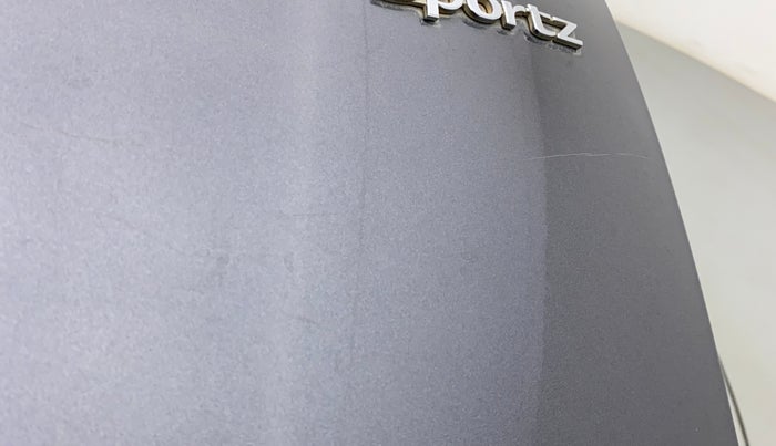 2013 Hyundai i10 SPORTZ 1.2 AT, Petrol, Automatic, 72,733 km, Dicky (Boot door) - Minor scratches