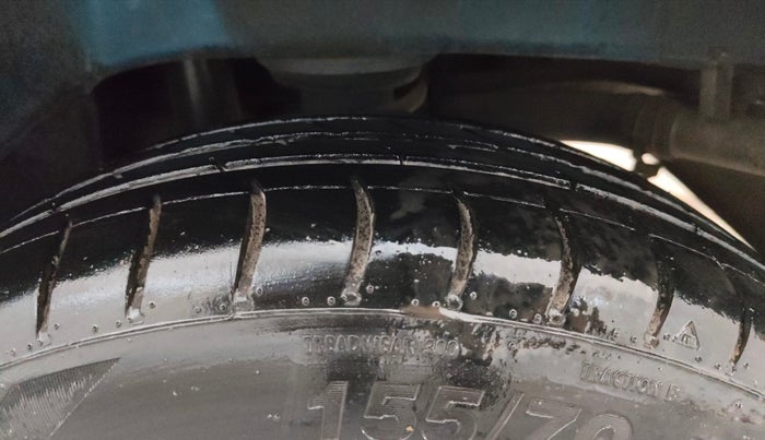 2017 Maruti Alto K10 VXI (O), Petrol, Manual, 37,032 km, Left Rear Tyre Tread