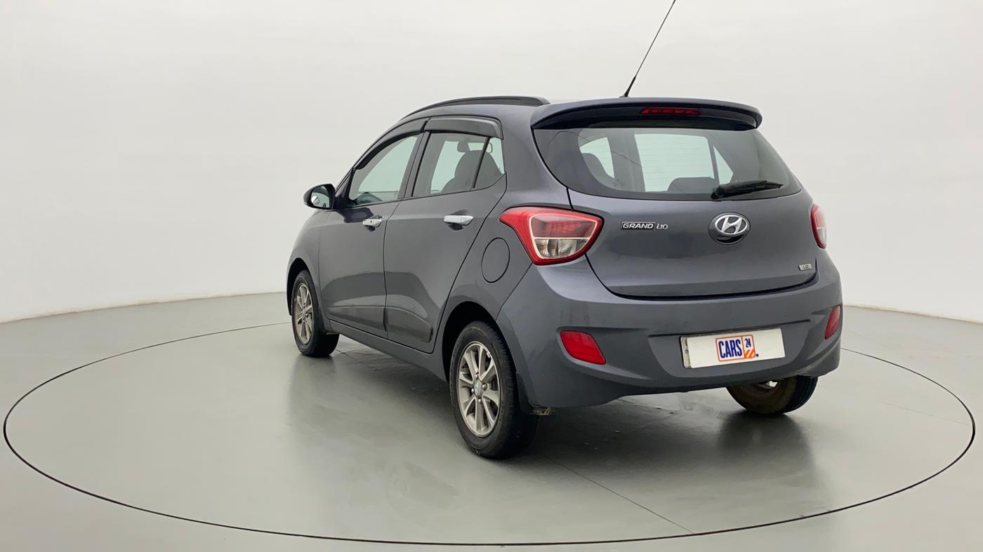 2016 Hyundai Grand i10 ASTA 1.2 KAPPA VTVT, Petrol, Manual, 18,269 km, Left Back Diagonal