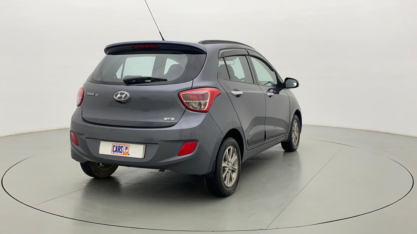2016 Hyundai Grand i10 ASTA 1.2 KAPPA VTVT, Petrol, Manual, 18,269 km, Right Back Diagonal
