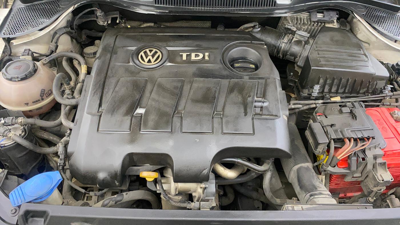 2019 Volkswagen Ameo HIGHLINE PLUS 1.5L AT 16 ALLOY, Diesel, Automatic, 1,01,031 km, Engine View