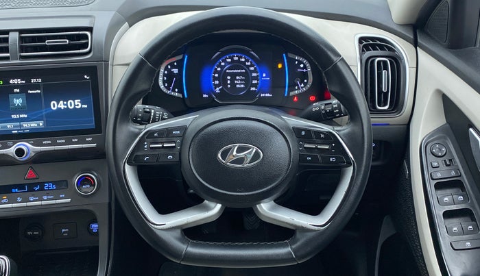 2020 Hyundai Creta 1.5 SX (O), Diesel, Manual, 24,185 km, Steering Wheel Close Up