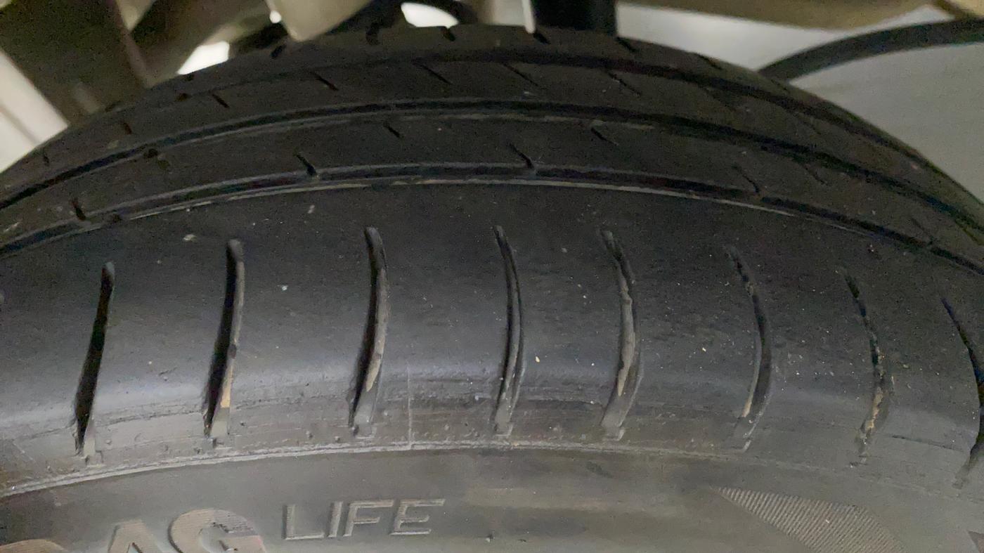 2017 Maruti Alto K10 VXI P, Petrol, Manual, 68,082 km, Right Rear Tyre Tread