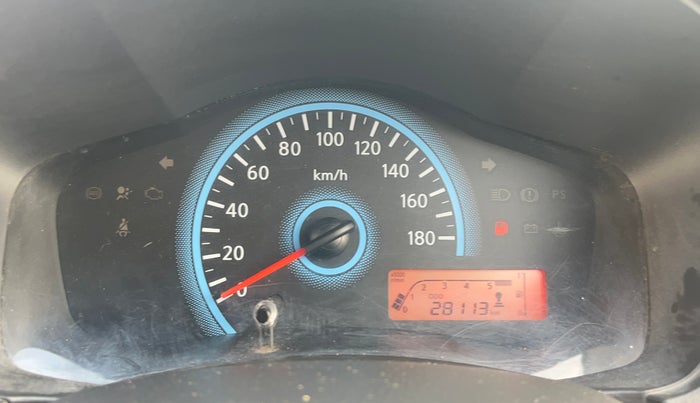 2019 Datsun Redi Go A, Petrol, Manual, 28,095 km, Odometer Image