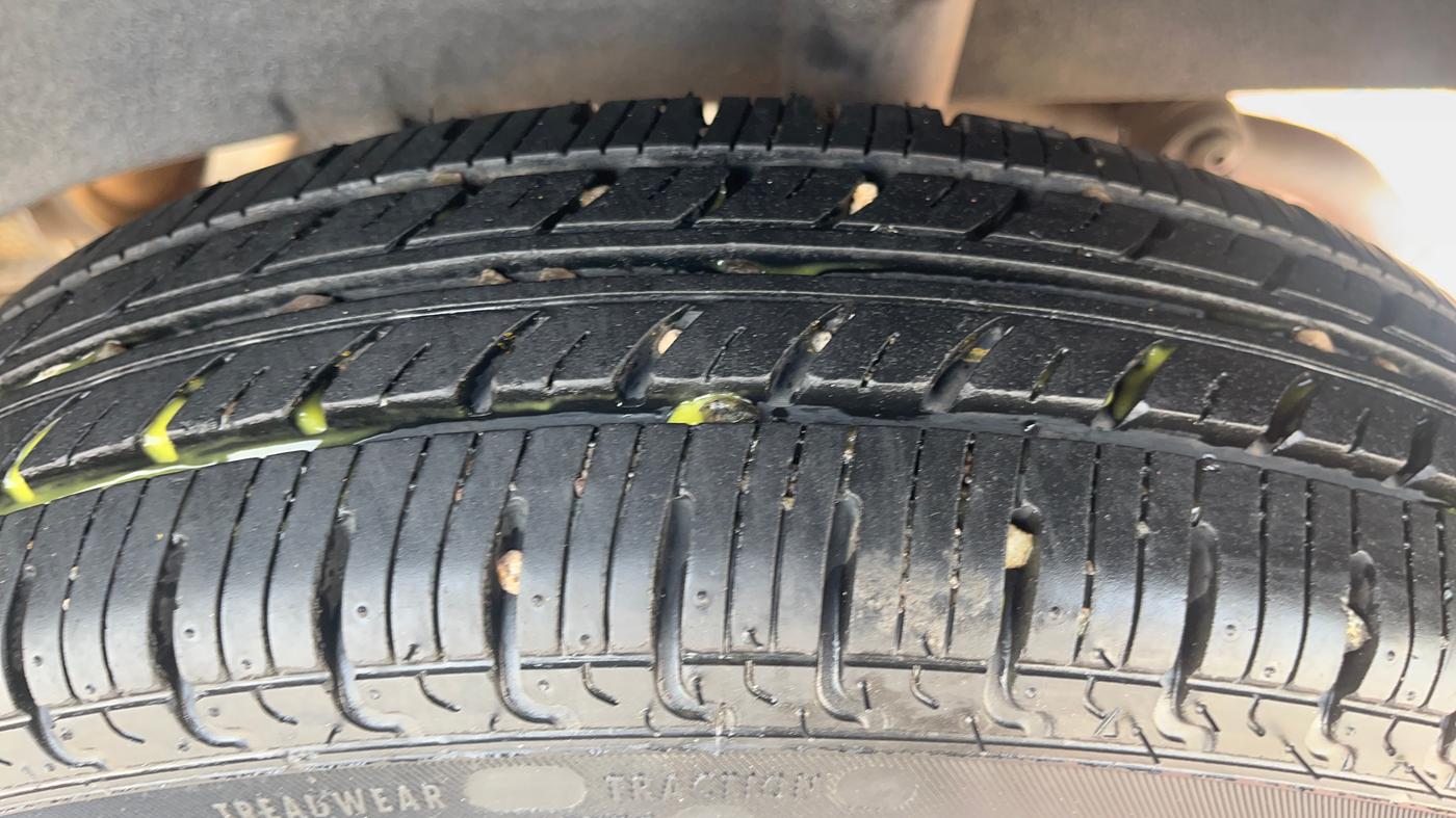 2019 Datsun Redi Go A, Petrol, Manual, 28,095 km, Left Rear Tyre Tread