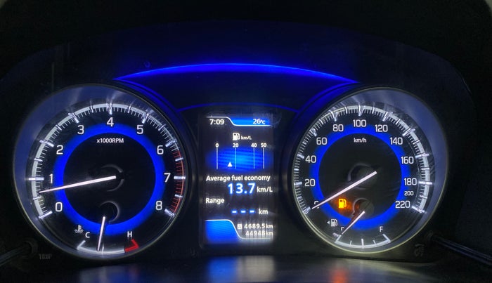 2019 Toyota Glanza G ISG, Petrol, Manual, 44,879 km, Odometer Image