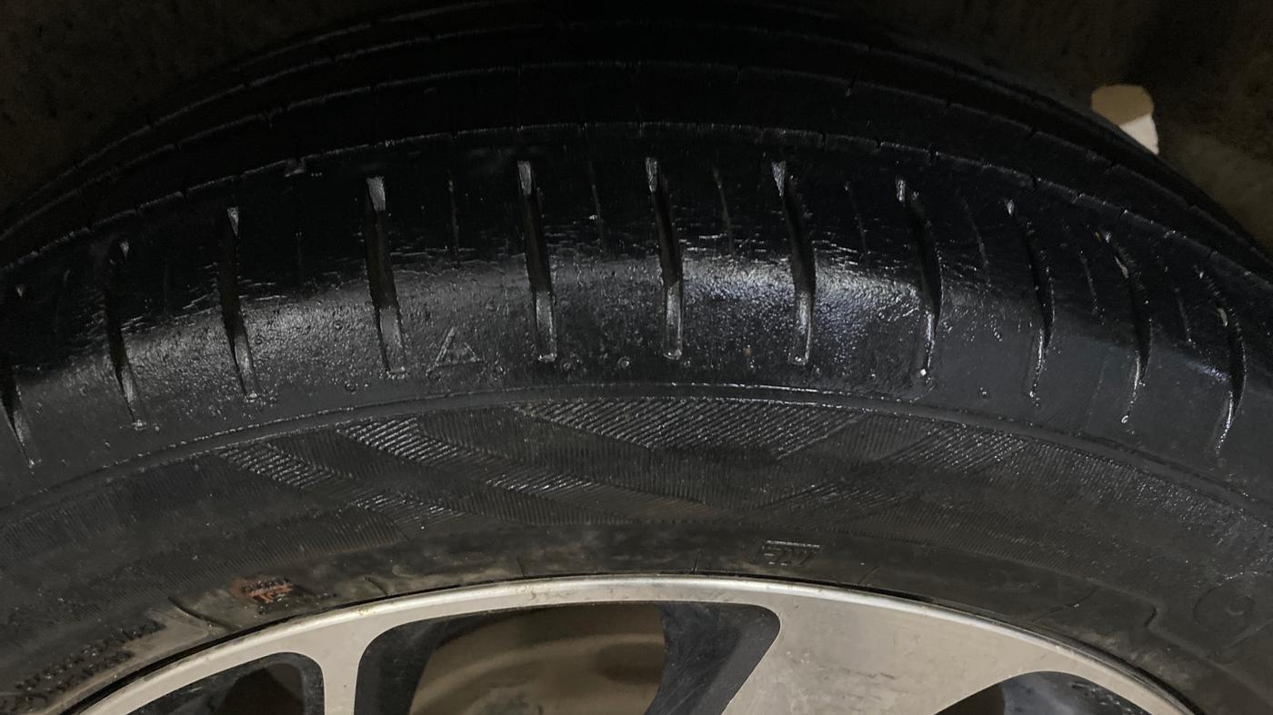 2019 Toyota Glanza G ISG, Petrol, Manual, 44,879 km, Left Rear Tyre Tread