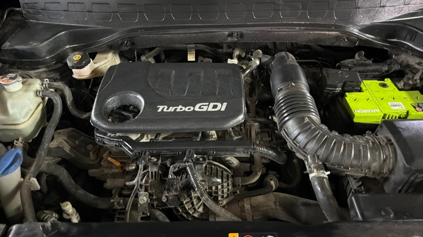 2022 KIA SONET HTX 1.0 IMT, Petrol, Manual, 80,924 km, Engine View