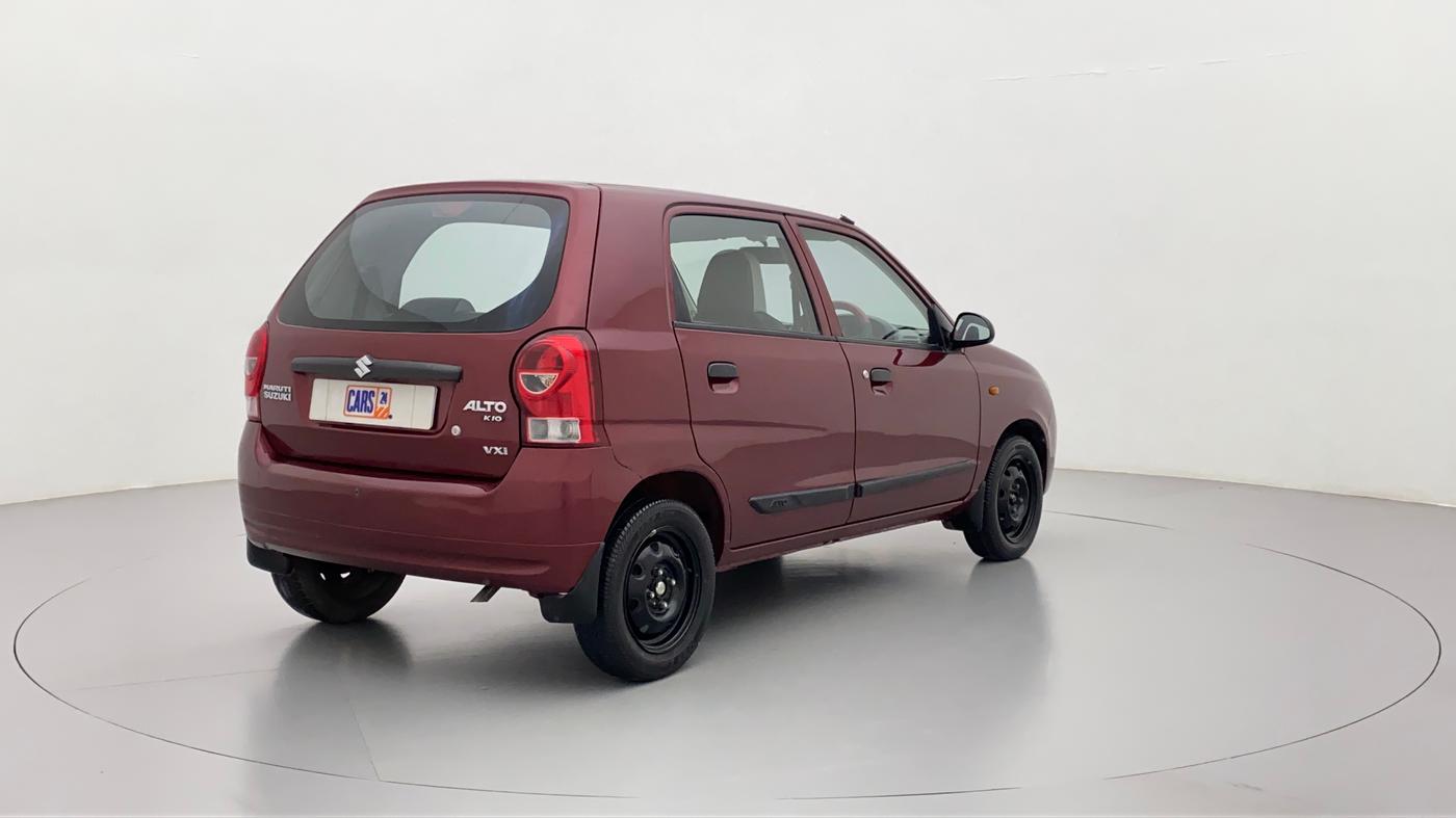 2010 Maruti Alto K10 VXI P, Petrol, Manual, 16,872 km, Right Back Diagonal