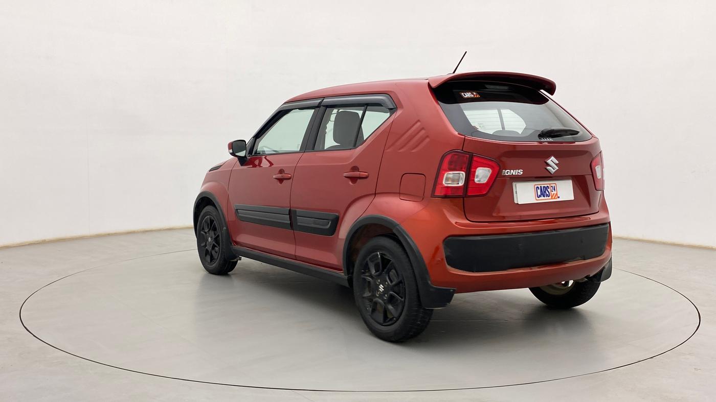 2017 Maruti IGNIS ZETA 1.2 AMT, Petrol, Automatic, 83,179 km, Left Back Diagonal