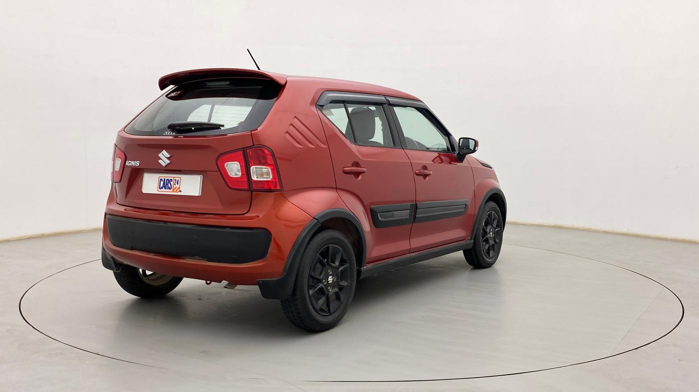 2017 Maruti IGNIS ZETA 1.2 AMT, Petrol, Automatic, 83,179 km, Right Back Diagonal