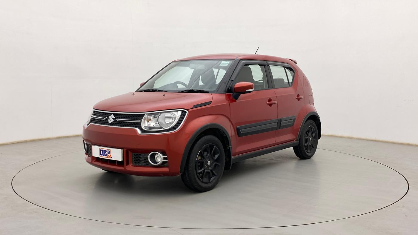 2017 Maruti IGNIS ZETA 1.2 AMT, Petrol, Automatic, 83,179 km, Left Front Diagonal