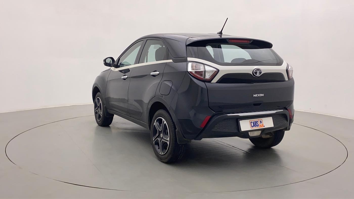 2019 Tata NEXON XM PETROL, CNG, Manual, 28,058 km, Left Back Diagonal