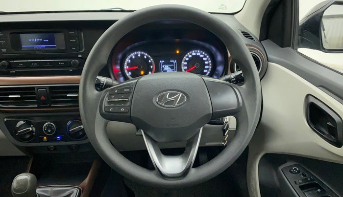2020 Hyundai AURA S 1.2 CNG, CNG, Manual, 68,662 km, Steering Wheel Close Up