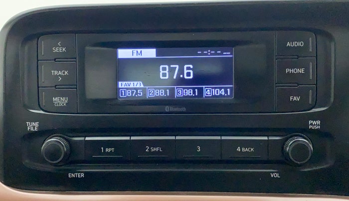 2020 Hyundai AURA S 1.2 CNG, CNG, Manual, 68,662 km, Infotainment System