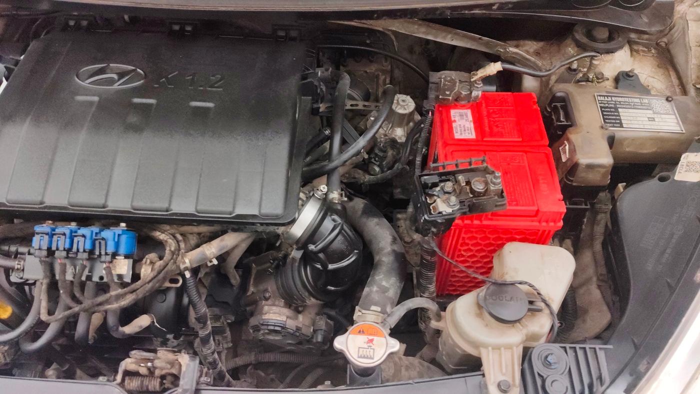 2019 Hyundai Grand i10 ASTA 1.2 KAPPA VTVT, CNG, Manual, 69,466 km, Engine View - Left