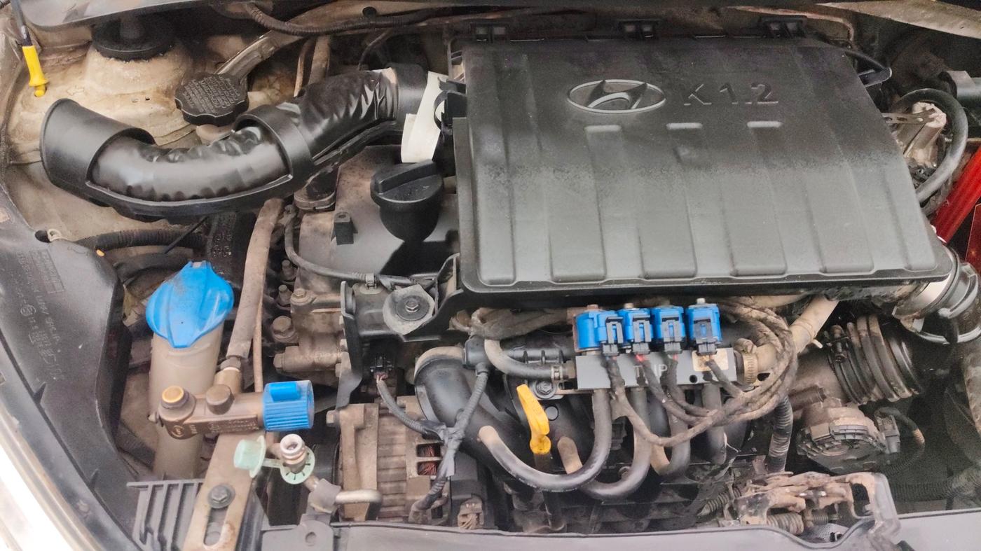 2019 Hyundai Grand i10 ASTA 1.2 KAPPA VTVT, CNG, Manual, 69,466 km, Engine View - Right