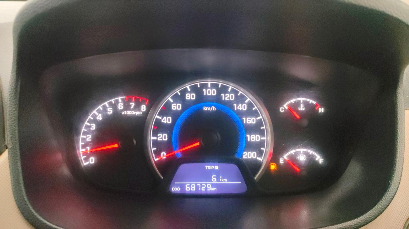 2019 Hyundai Grand i10 ASTA 1.2 KAPPA VTVT, CNG, Manual, 69,466 km, Odometer Image