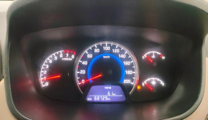 2019 Hyundai Grand i10 ASTA 1.2 KAPPA VTVT, CNG, Manual, 68,723 km, Odometer Image