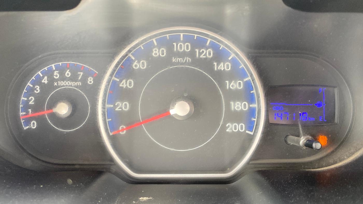 2016 Hyundai i10 MAGNA 1.1, CNG, Manual, 1,47,098 km, Odometer Image