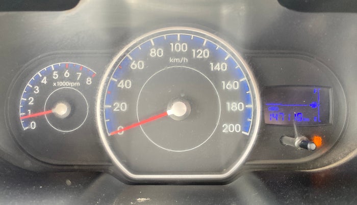 2016 Hyundai i10 MAGNA 1.1, CNG, Manual, 1,47,098 km, Odometer Image