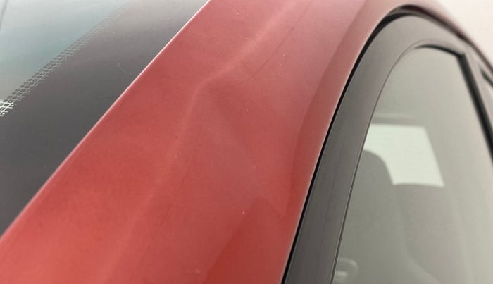 2016 Mahindra Kuv100 K8 D 6 STR, Diesel, Manual, 71,448 km, Left A pillar - Slightly dented