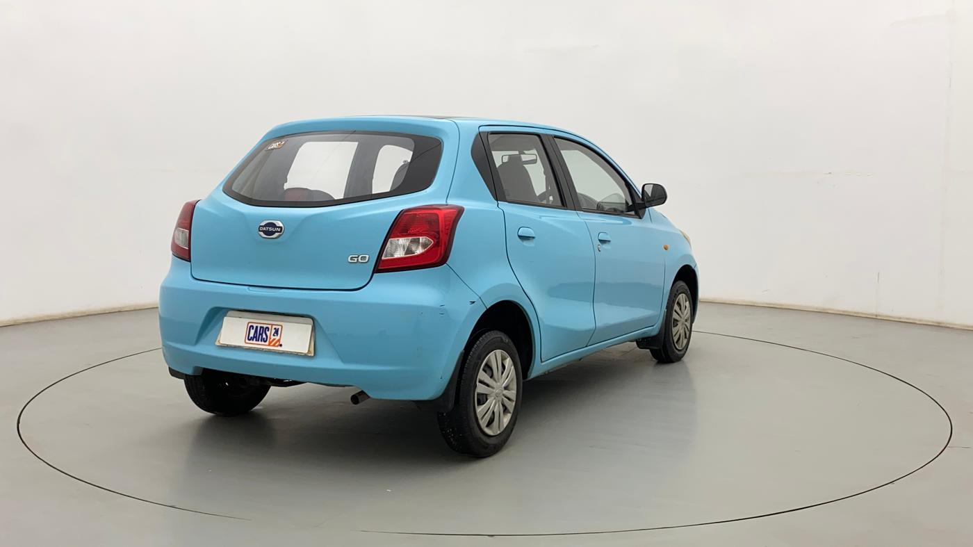 2014 Datsun Go T, Petrol, Manual, 73,975 km, Right Back Diagonal