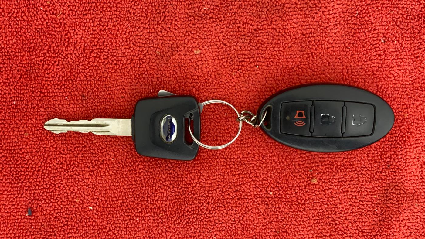 2014 Datsun Go T, Petrol, Manual, 73,975 km, Key Close Up